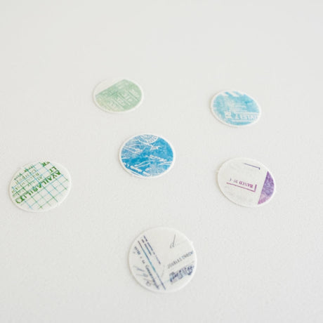 Yohaku Flake Stickers - Theme