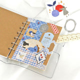 Material flake stickers with pieces of various designs are now available!
The lineup is rich in variation, such as all-over patterns that can be used as bases, frames that can be used as accent frames, and motif illustrations that are perfect for the main one.
Please enjoy it with any combination you like.

12 patterns× 4 pieces each (48 pieces in total)