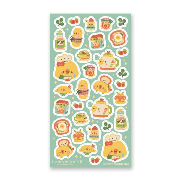 STICKII - Yummy Ducky Breakfast Sticker Sheet
