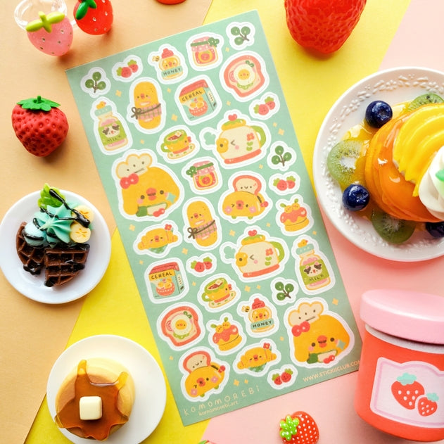 STICKII - Yummy Ducky Breakfast Sticker Sheet