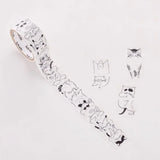 Cinta adhesiva Yuru Neko Sandwich Washi Roll
