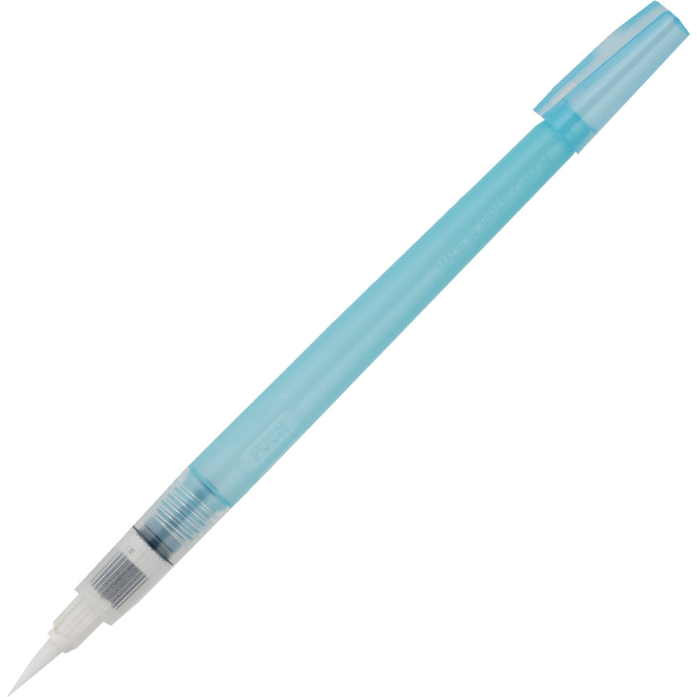 ZIG BrusH2O allows the artist to have a steady water supply flow directly through the brush tip. BrusH2O portable brushes have a retractable valve giving you complete control over the water release.

It's an amazing and portable water brush for those who wish to paint anywhere, at any time.
