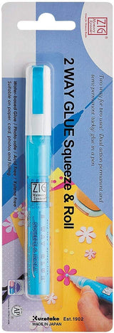 These unique glue pens have two distinct bond types.&nbsp; When applying for a long-lasting bond, use when glue is blue and wet. In a few moments, it turns clear after drying, giving a temporary bond. This glue is perfect for paper, cards, photos, and foiling!

Water-based glue
Photo-safe
Acid free
Xylene free
