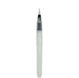 Effortless watercolor techniques made easy! Simply fill with water or ink to blend water-soluble media like markers, pencils, inks, paints and powdered pigments. A gentle squeeze of the barrel releases water or ink to paint and blend. The soft, nylon brush tip holds its shape to ensure delicate lines and precise pools of water and color. The water-holding barrel makes your art portable, minimizing mess and eliminating spills.