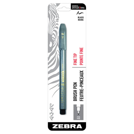 Whether you are doing traditional lettering, illustrations, or manga. Zebra Brush pens are the tool for you offering deep rich black color and varying lines widths depending on applied pressure.