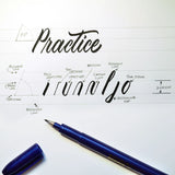 Whether you are doing traditional lettering, illustrations, or manga. Zebra Brush pens are the tool for you offering deep rich black color and varying lines widths depending on applied pressure.