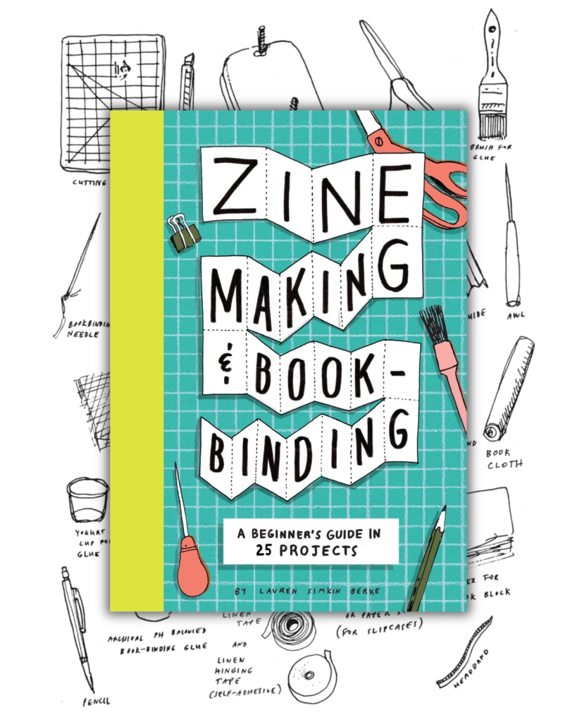 Learn to create zines and books with this approachable guide featuring illustrated, step-by-step lessons on making many different book formats. The possibilities are endless!

Channel your passions into zines, create your own notebooks and calendars, and try your hand at impressive pop-up and accordion books. This illustrated guide will empower you to share your ideas with the world in personalized, handcrafted packages. Whether you want to create a poetry chapbook, an illustrated ode to the people on your 