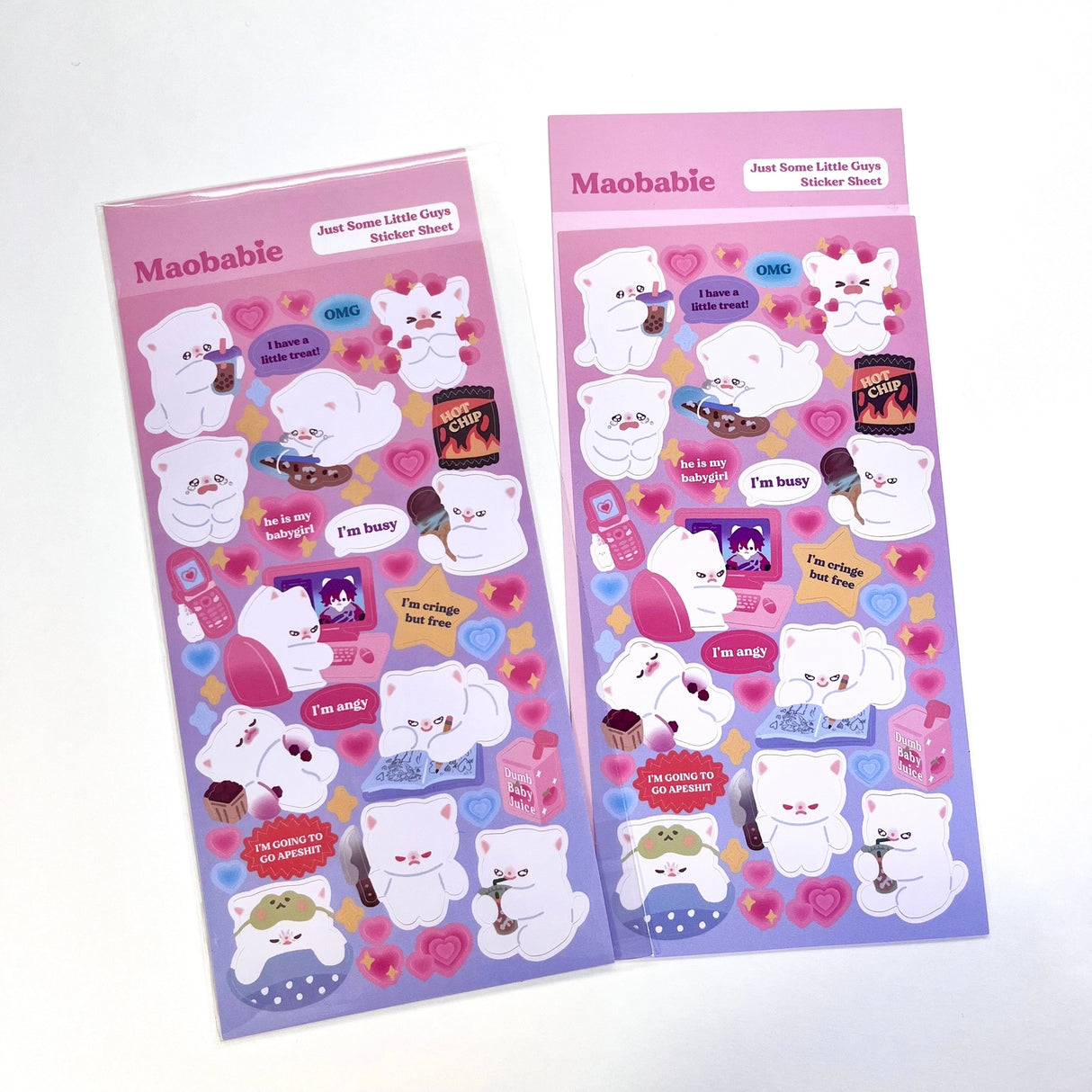 Maobabie Sticker Sheet - Just Some Little Guys
