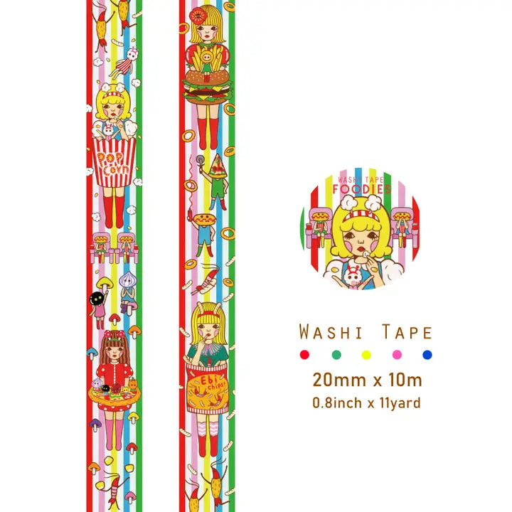 Naoshi - Foodies Washi Tape