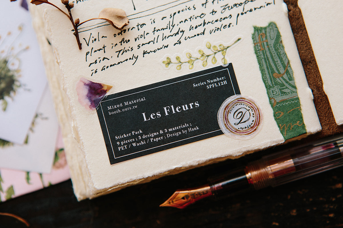 OURS Studio Flowers Sticker Pack