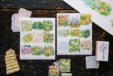 OURS Studio Bright Bloom Stamp Style Sticker
