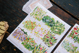OURS Studio Bright Bloom Stamp Style Sticker