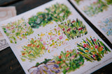 OURS Studio Bright Bloom Stamp Style Sticker