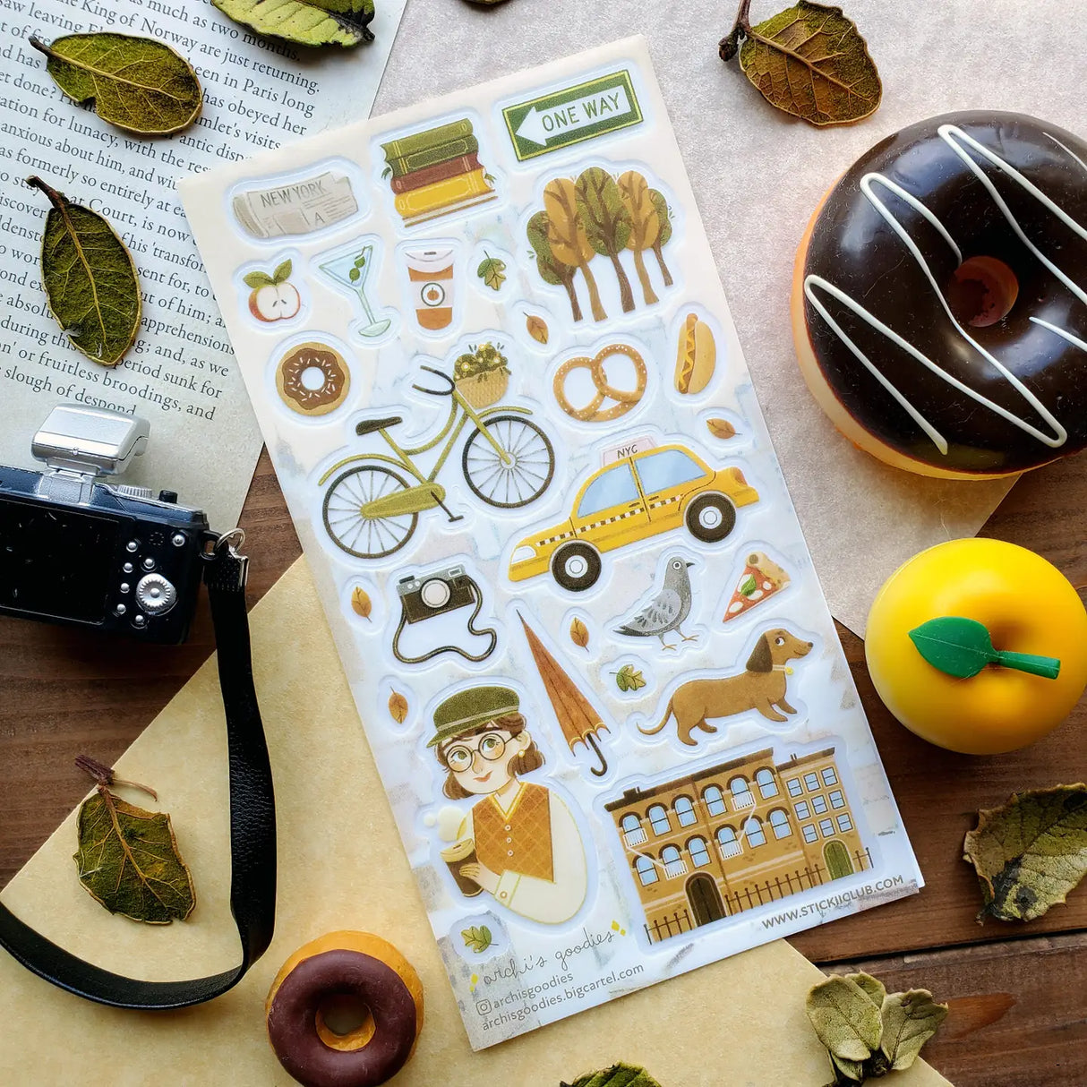 STICKII - NY Fall Sticker Sheet