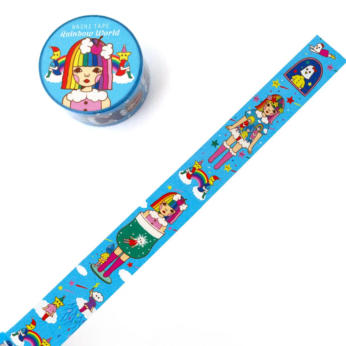 Naoshi - Rainbow World Washi Tape