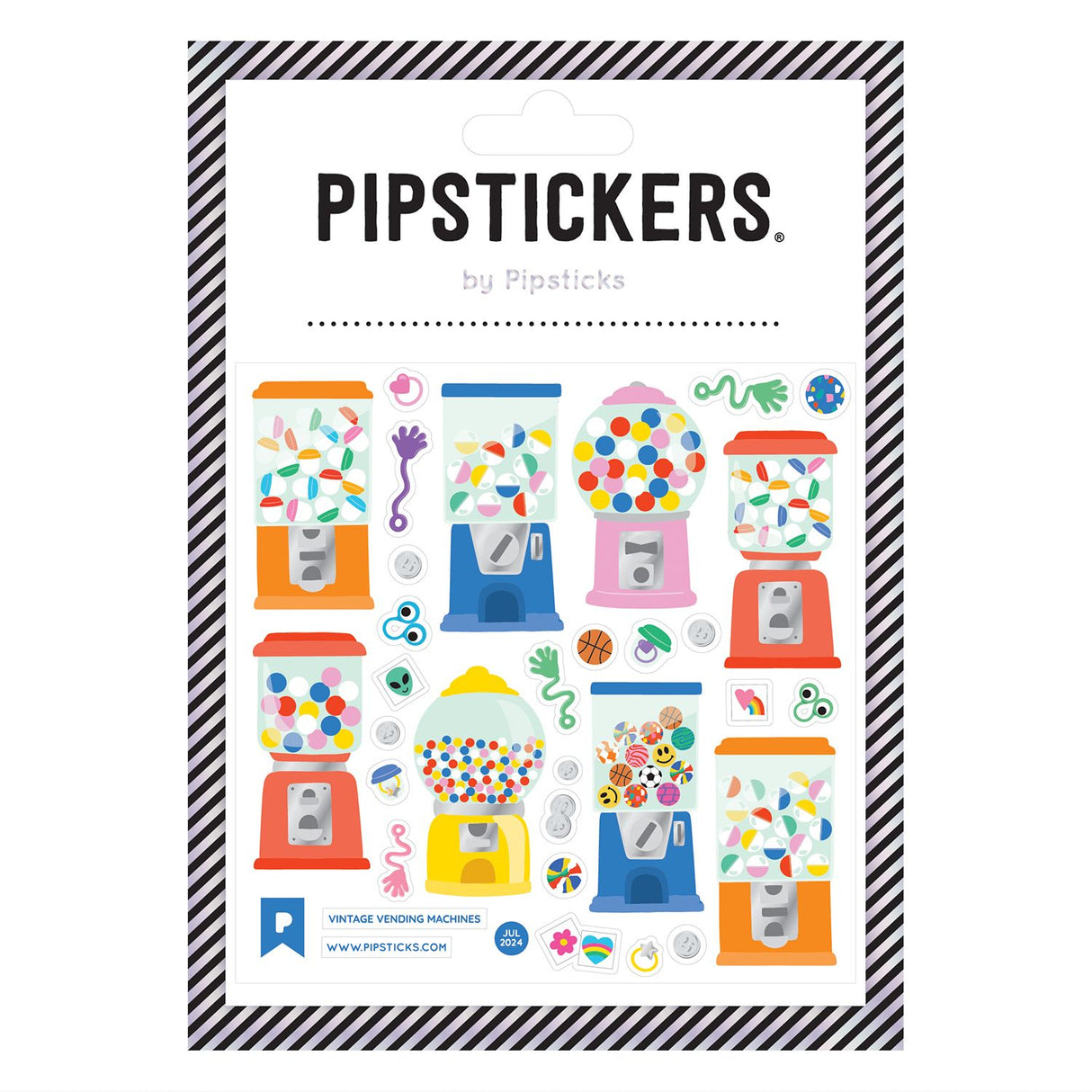 Pipsticks - Vintage Vending Machines Stickers