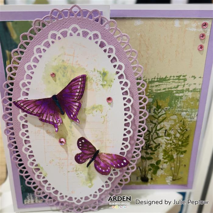 Arden Creative Studio Maker Series Letter Box Remnants 01 4 in x 6 in Stamp Set