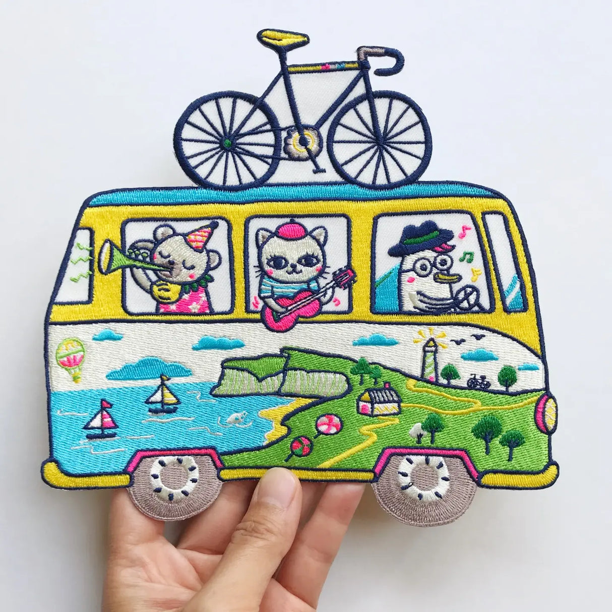 Bel’s Art World XXL Patch - Adventure Camper Van