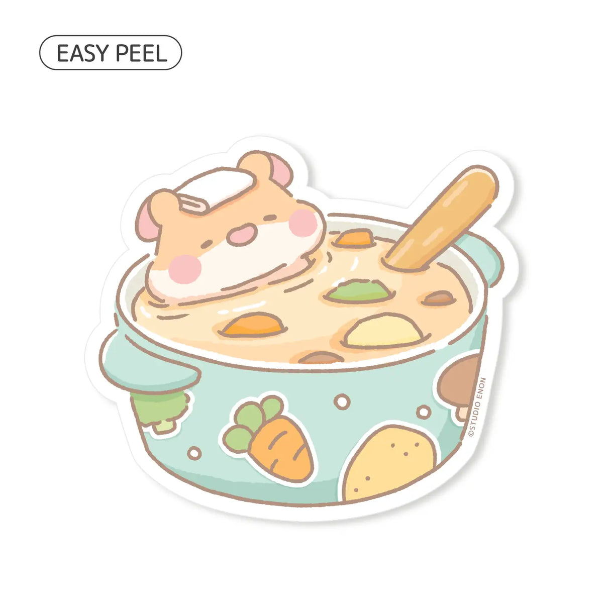 Studio Enon - Souper Relaxing Day Sticker