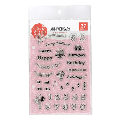 Anniversary Clear Stamp