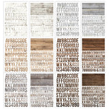 Alphabet Sticker Book - Woods