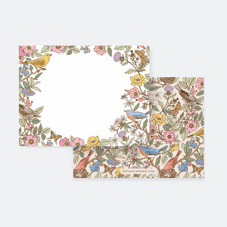 Botanica Paper Co. Notecards Set - Song Birds