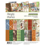 Simple Vintage Woodlands 6x8 Pad with 24 Double-Sided Sheets