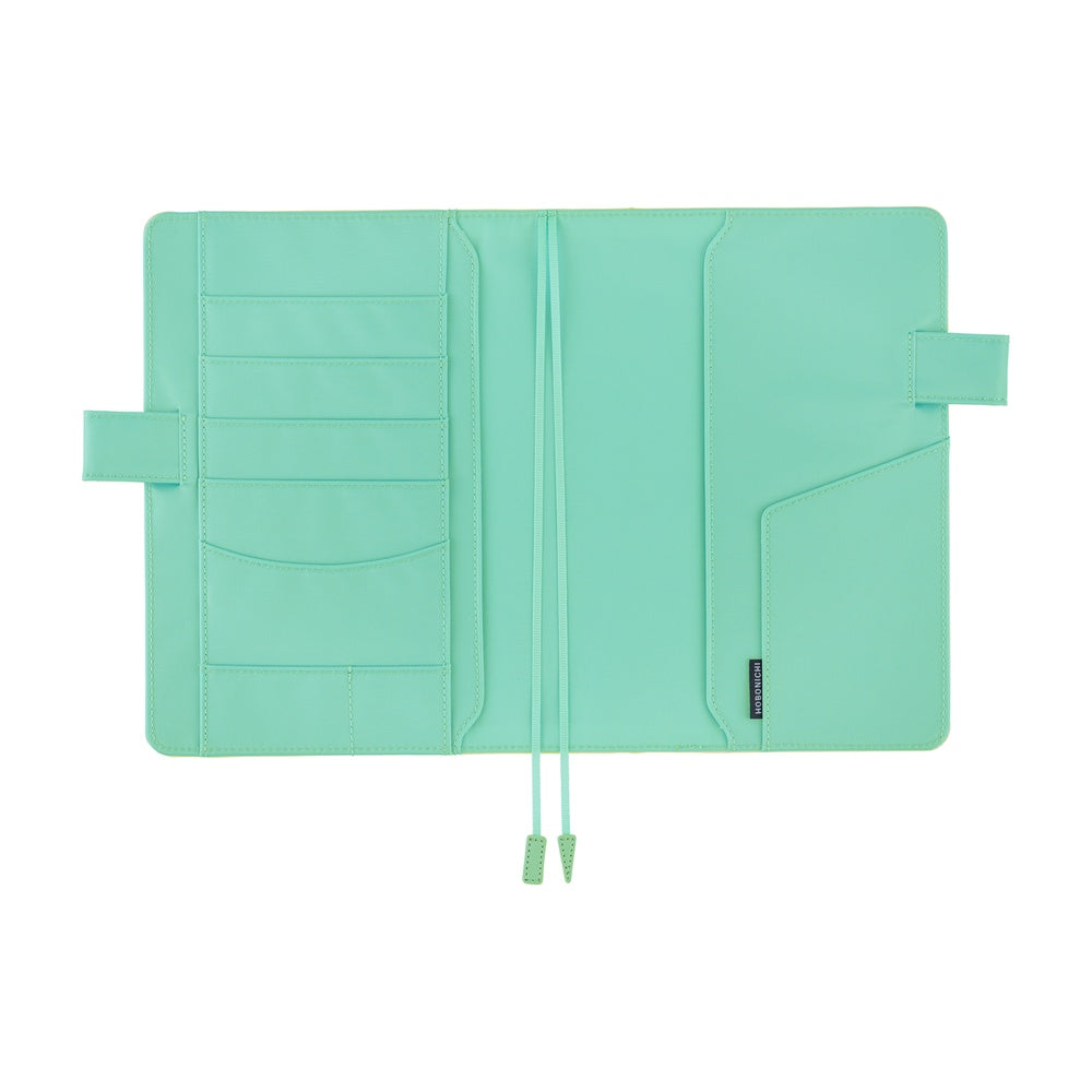 Hobonichi Techo 2026 Cousin A5 Book & Cover - Colors: Chamomile Mint [JPN/A5/April Start]