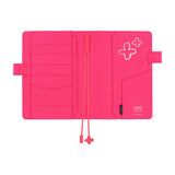 Hobonichi Techo 2026 Cousin A5 Book & Cover - Makoto Matsubayashi: Pink Flowers [JPN/A5/April Start]