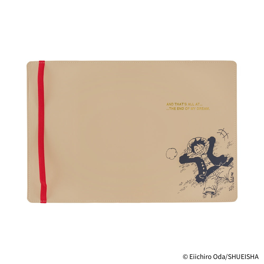 Hobonichi Techo 2026 Cousin A5 Book & Cover - ONE PIECE magazine End of Luffy’s Dream (Sand Beige)  [JPN/A5/April Start]
