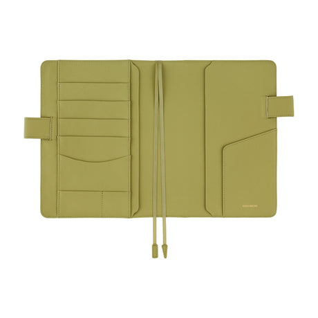 Hobonichi Techo 2026 Cousin A5 Book & Cover - Leather: Sage Green [ENG/A5/Jan Start]