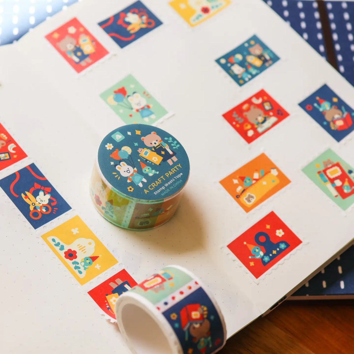 Thousand Skies - A Craft Party Stamp Washi Tape