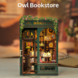 Diy Book Nook Kit: Owl Bookstore