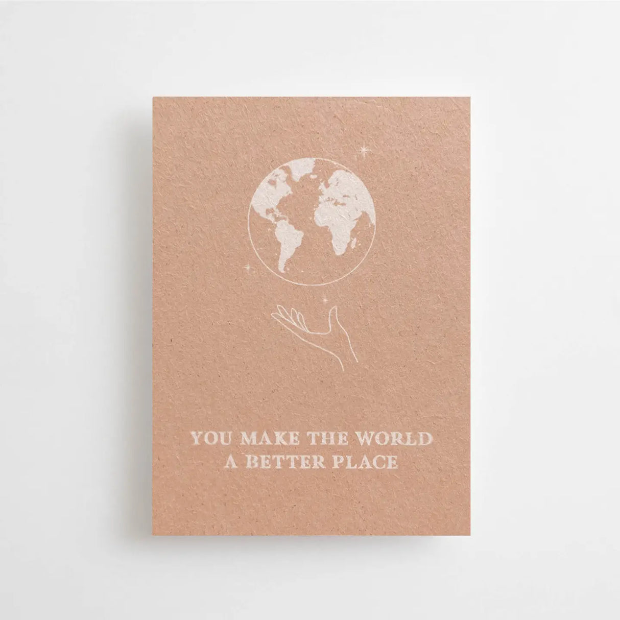 Anna Cosma Mini Card - You Make the World A Better Place