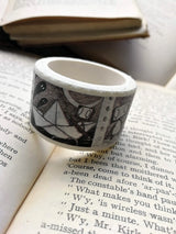 Jon Turner Illustration - Robot Stamps Washi Tape - Landscape Format