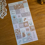 Memories of you ♡ Miss you dearly and I see reminders of you regularly.

Kiss cut washi sticker sheet

Includes 1 sheet 7.5" x 3.5"