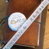 Enjoy a trip to dreamland, where stationery items are waiting

1 washi tape roll

15 mm x 10 m