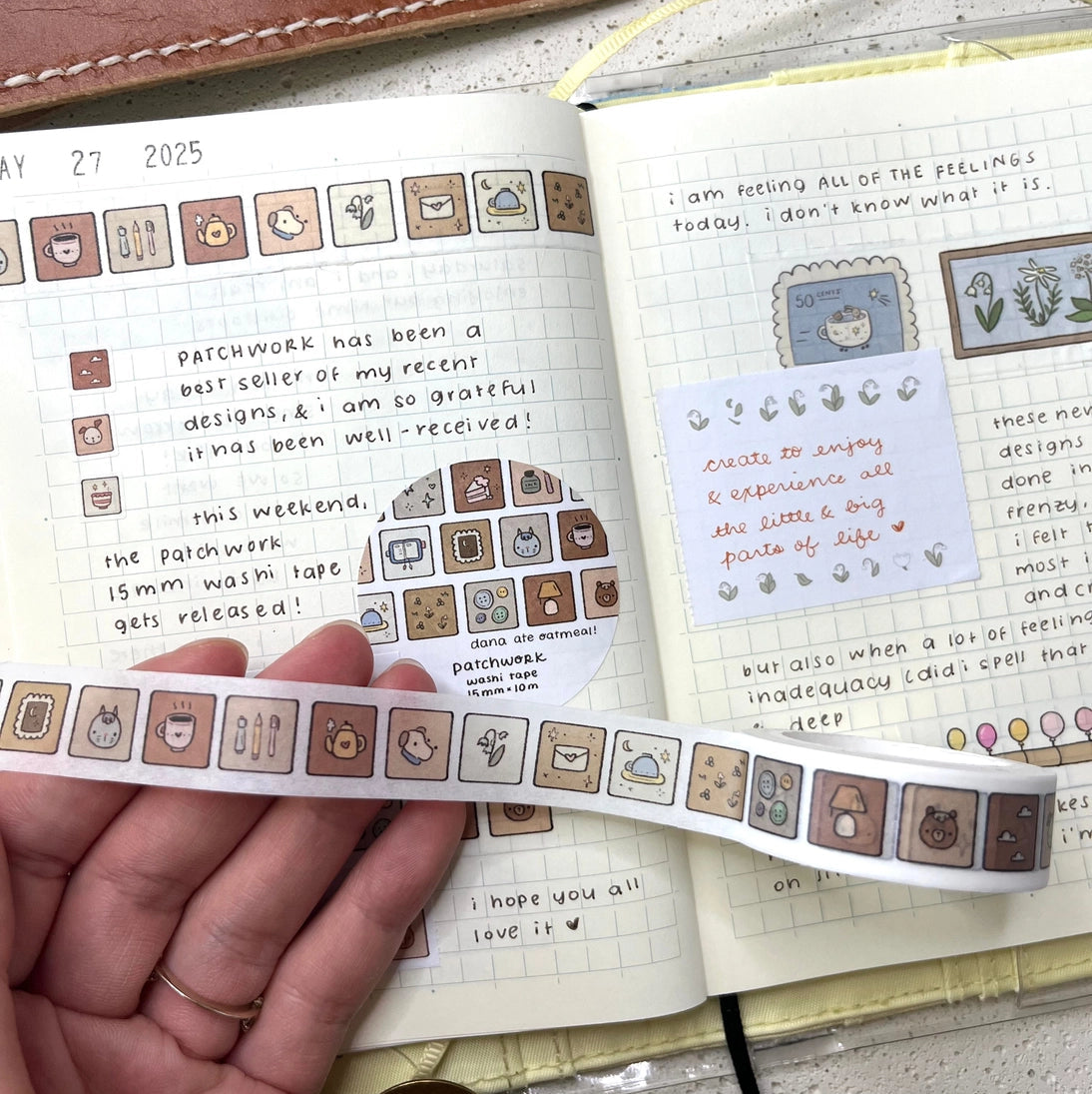 a best-selling design, now in washi tape!

15 mm x 10m washi tape