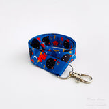 Meow Amor Creative - Midnight Cat Lanyard
