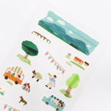 Saien x Miki Tamura Sticker Sheet - Marche