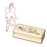 Sakuradragon Itty Bitty Fountain Pen Wooden Stamp