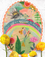 Your Joy Is A Medicine Vinyl Sticker