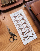 Sarica Studio Embroidery Scissors Stickers