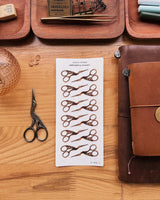 Sarica Studio Embroidery Scissors Stickers