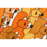 Hobonichi Techo 2026 Original Book & Cover - 100% ORANGE: Squirrel Squadron [JPN/A6/April Start]