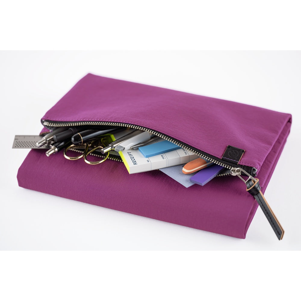 Hobonichi Techo 2026 Cousin A5 Book & Cover - Tragen: Purple [JPN/A5/April Start]