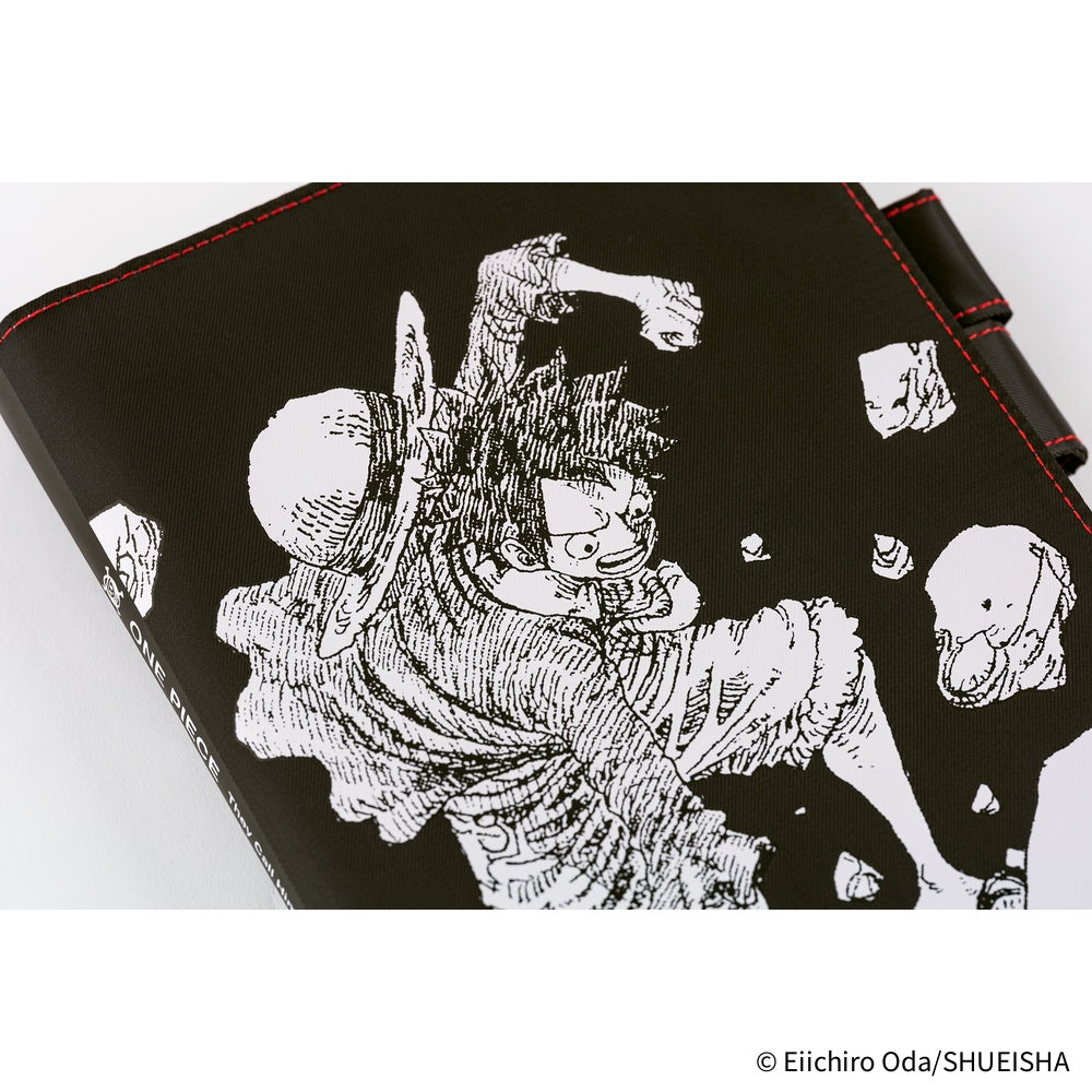 Hobonichi Techo 2026 Cousin A5 Book & Cover - ONE PIECE magazine Straw Hat Luffy (Black) [JPN/A5/April Start]