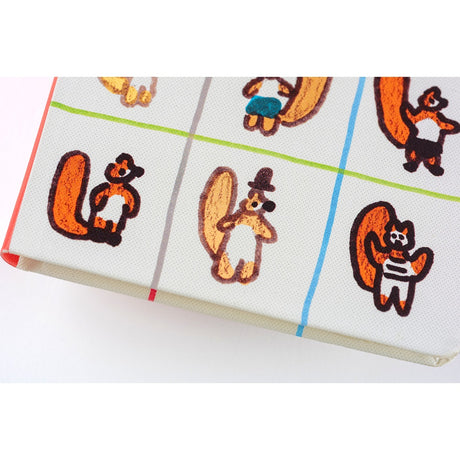 Hobonichi 2026 Weeks 100%ORANGE: Squirrel’s Moving Day [JPN/Tall & Slim/April Start]