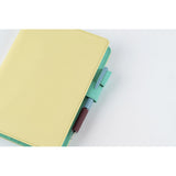 Hobonichi Techo 2026 Cousin A5 Book & Cover - Colors: Chamomile Mint [JPN/A5/April Start]