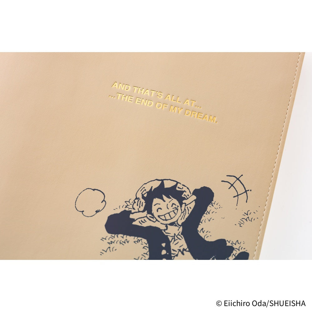 Hobonichi Techo 2026 Cousin A5 Book & Cover - ONE PIECE magazine End of Luffy’s Dream (Sand Beige)  [JPN/A5/April Start]